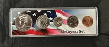 1997 Birth Year Set 5 Bright Uncirculated Coins FREE SHIPPING