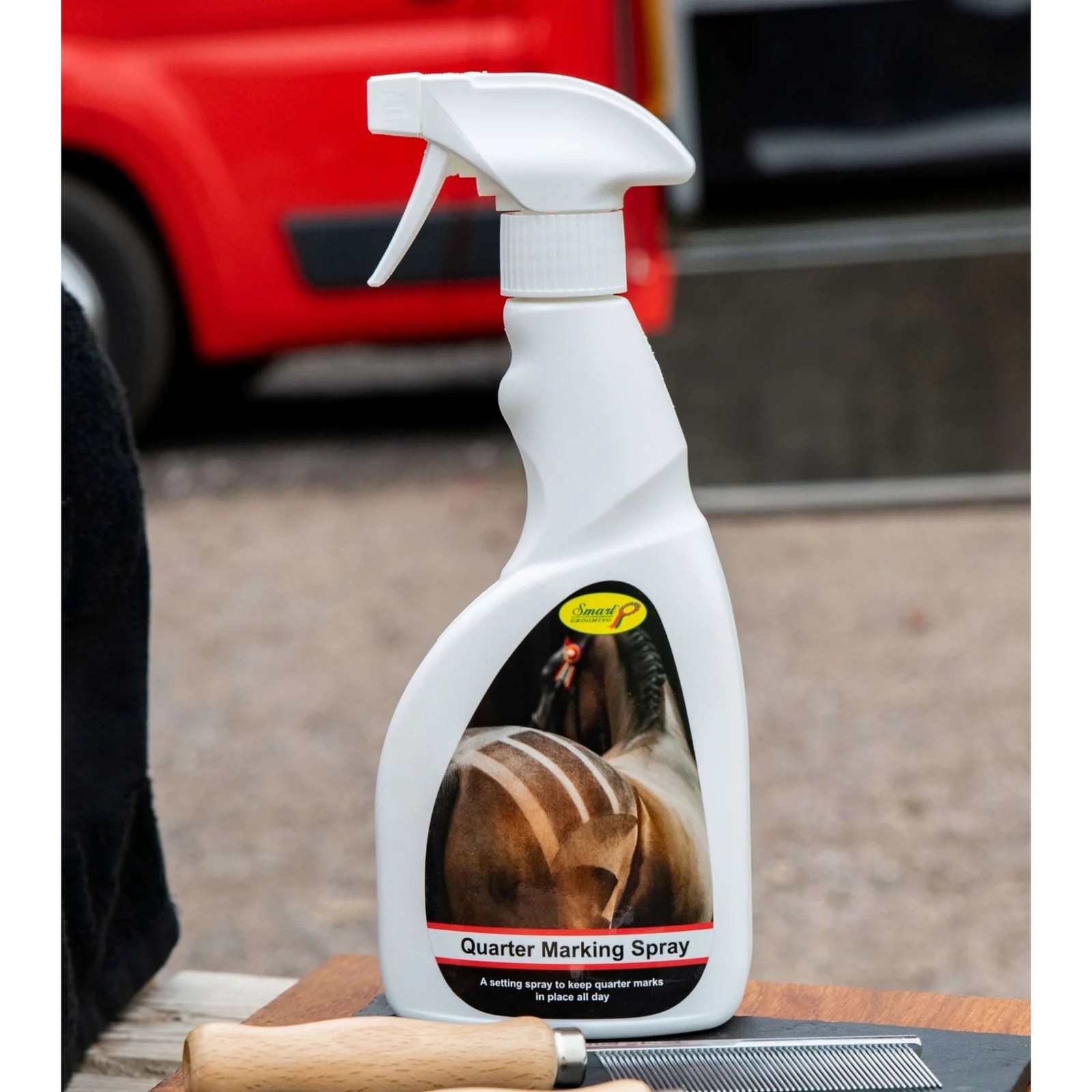 Smart Grooming Quarter Mark Spray 500ml | Equestrian | Pony | Horse | Showing