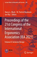 Proceedings Of The 21St Congress Of The International Ergonomics Association...
