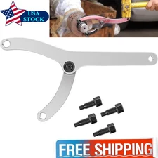 Heavy Spanner Wrench for Removing Hydraulic Cylinder with 1/4" 5/16" 2/5" Pins