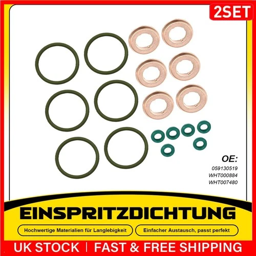 Injector Repair Gasket Kit WHT000884 For Audi VW 3.0 TDI 059130519B WHT004923B