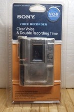 SONY TCM-200DV Clear Voice Cassette Recorder New Sealed !!
