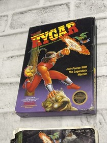 Rygar SOLO CAJA Y MANUAL Nintendo NES De Colecci&oacute;n Raro Hecho en Jap&oacute;n