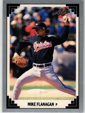 1991 Leaf #479 Mike Flanagan Baltimore Orioles Baseball Card