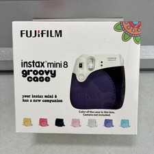 Fuji Fujifilm Purple Groovy Camera Carrying Case for Instax Mini 8/9 Purple
