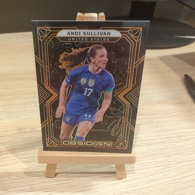 2022-23 Panini Obsidian U.S. Andi Sullivan Orange Etch /40 SSP