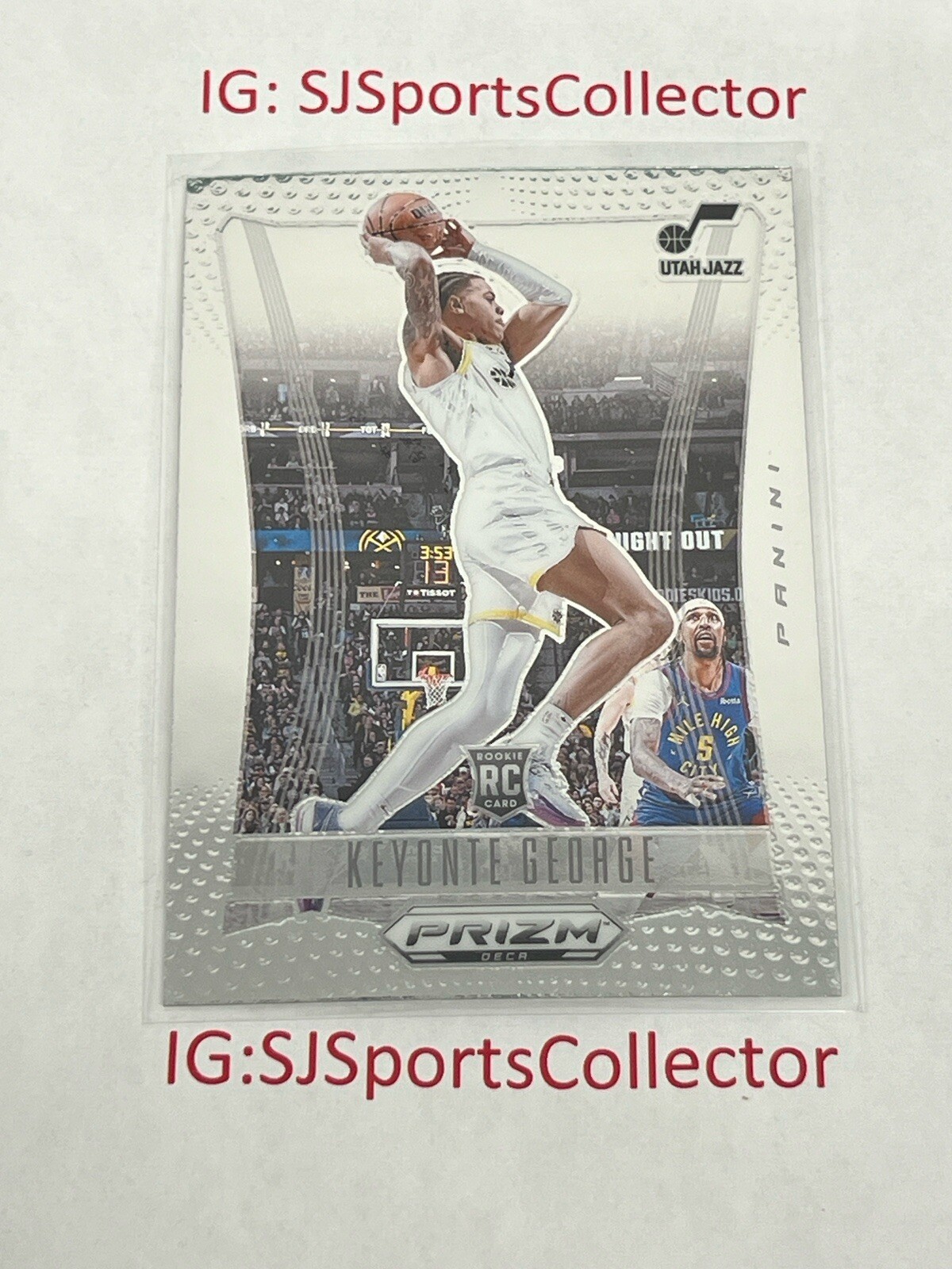 2023-24 Prizm Deca NBA #179 Keyonte George RC Rookie Utah Jazz