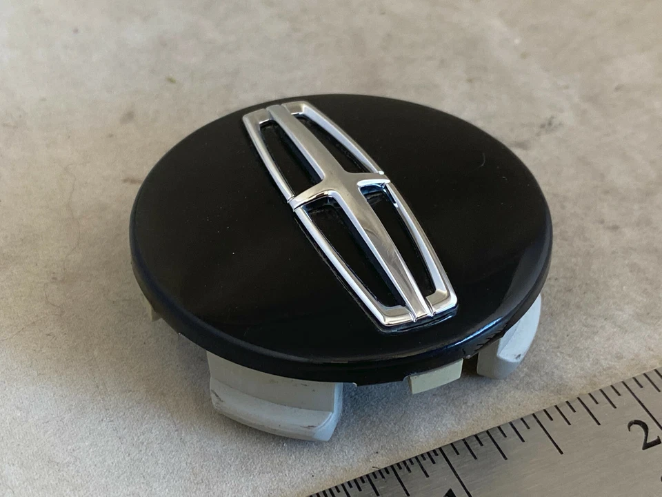 2011-14 Lincoln MKZ MKX MKT MKS Black Wheel Center Cap Cover DPSC 1A096 AA Foto 2 de 4