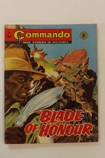 COMMANDO COMIC WAR STORIES IN PICTURES No.365 BLADE OF HONOUR 1968 GN4757