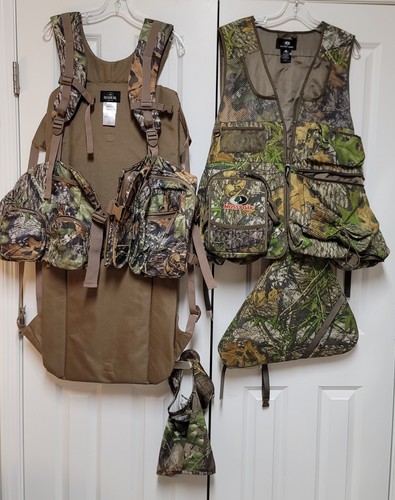 Mossy Oak & Red Head HuntingJackets / cushions 1 mask Everything In Pic. - Picture 3 of 23