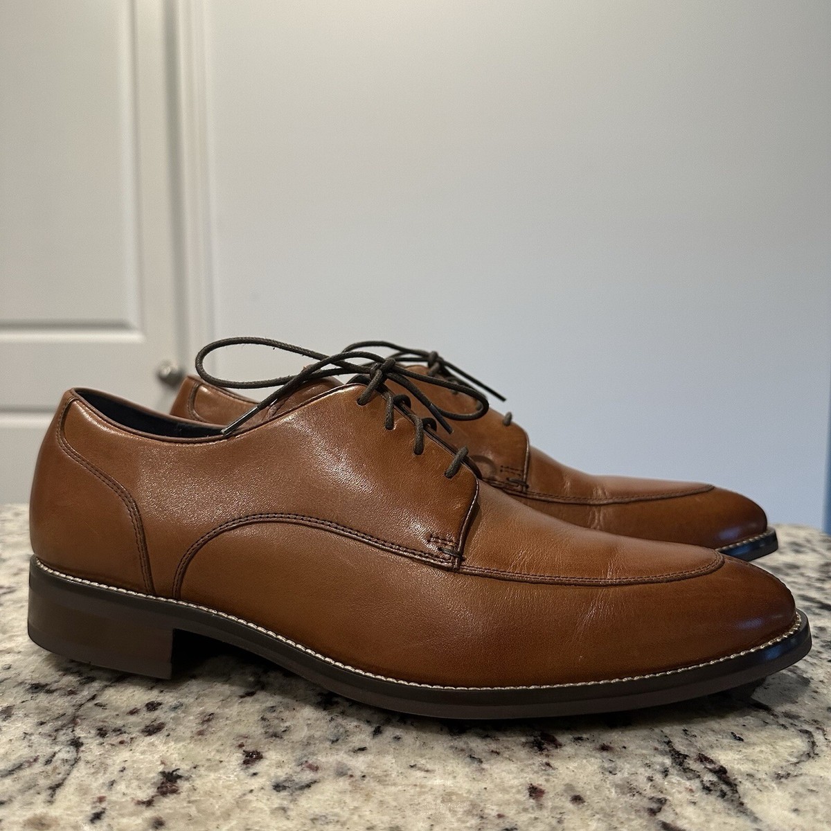 Cole Haan Mens Brown Lenox Hill Split Toe Oxford Dress Shoes c11629 US 10 M Amazon.com | Cole Haan Men main image 3