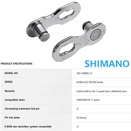 Shimano Ultegra 11 Speed Chain CN-HG701 116L XT MTB Road Bike Chain Quick Link - Picture 7 of 11