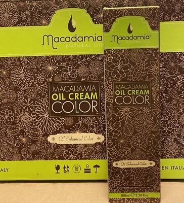Macadamia Oil Cream Color Haar Farbe Coloration 100ml verschiedene Nuancen