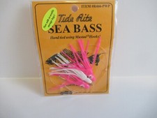 BLACK SEA BASS SKIRTED RIG 3 DROP HI-LO TIDE RITE RIGS SALTWATER FISHING CHOICE