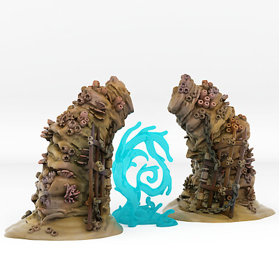 Underwater Portal Legion Terrain Scenery Tabletop Miniatures 28mm