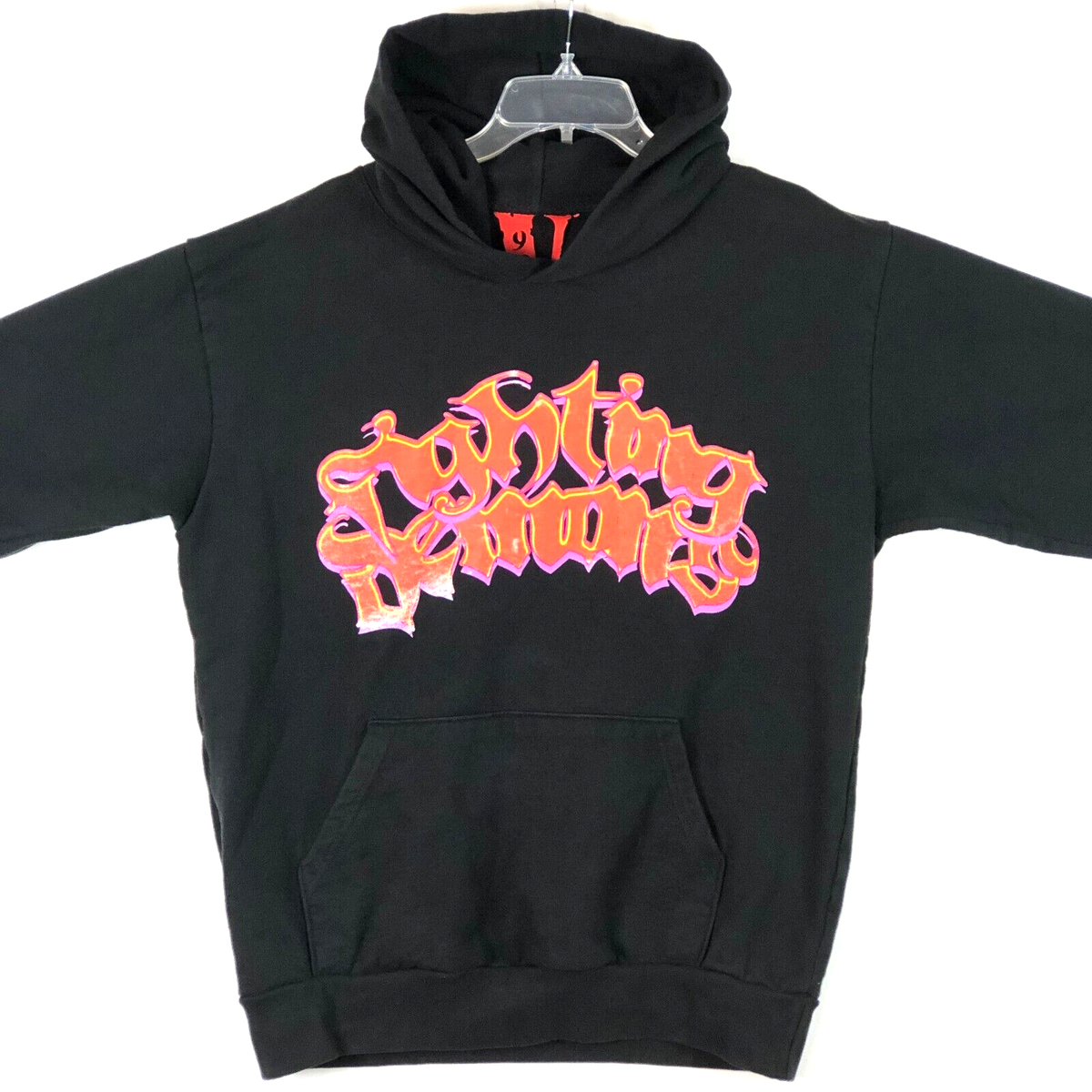 Vlone X Juice WRLD 999 Hoodie Mens L Fighting Demons World Tag Rap
