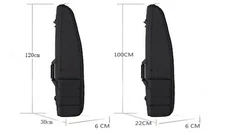 Gun Bag Case Storage Carrying Hunting Airsoft Rifle Pistol 120cm and 100cm