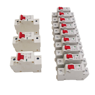 1Pole DC Solar DC Mini Circuit Breaker MCB 6/10/16/25/32/40/50/63/80 /100/125A