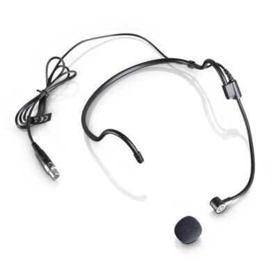 Headset Headworn Microphone for Shure BLX14/PGA31 Wireless Headset System, Black