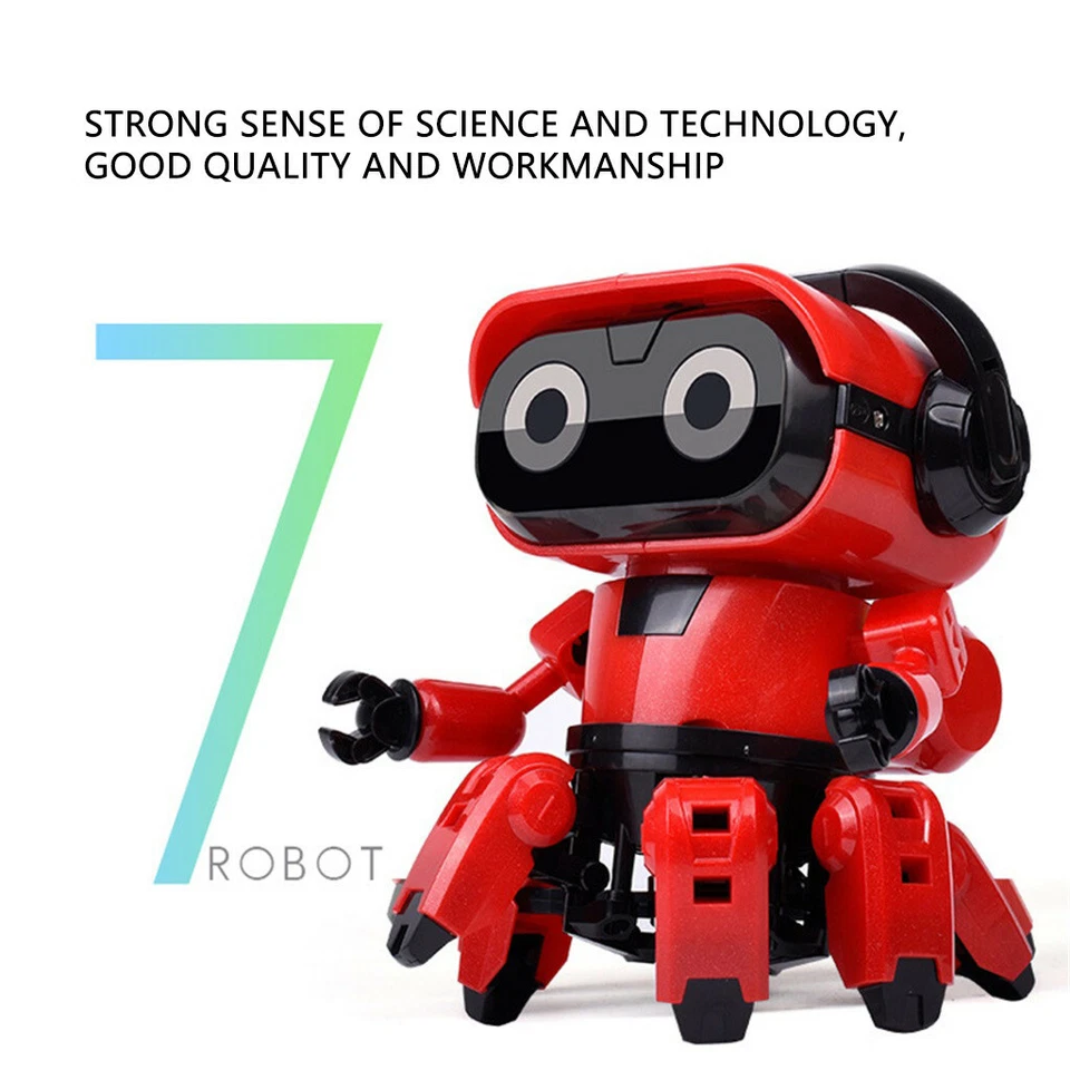 Kids RC Smart Robot Toy Remote Control Interactive Dancing Singing Walking - Image 3 of 4