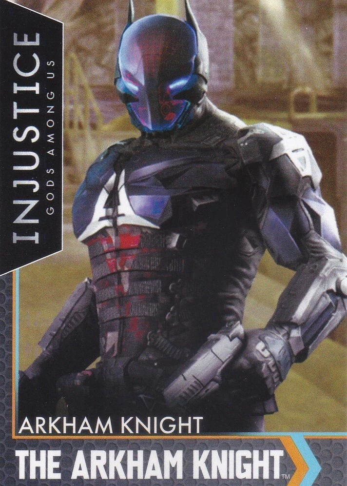 Injustice Series 1 Arcade Cards 91 100 The Arkham Knight eBay