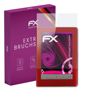 atFoliX Displayfolie für Sony PRS-600 Reader Touch Edition 9H Schutzpanzer