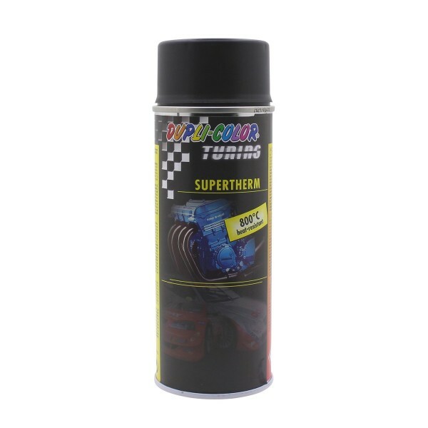Smoker Zubehör Farbspray schwarz temperaturbeständig bis 800 °C | 400 ml