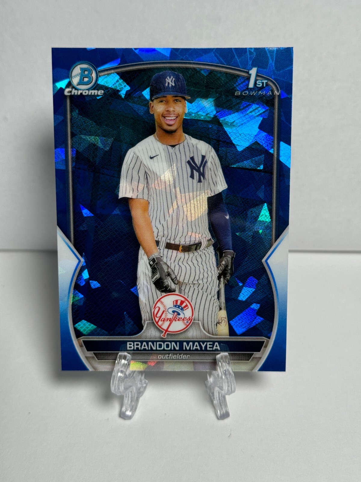 2023 Bowman Chrome Sapphire Keiner Delgado 1st Prospects #BCP191