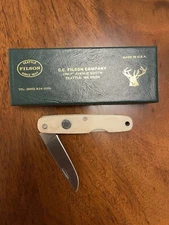 New! Filson Smooth Bone Slip Joint folding pocket knife. Made in USA. 20205537