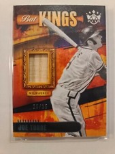 2022 Diamond Kings Bat Kings Relic Joe Torre #BK-JT Holo Blue 15/25 Milwaukee