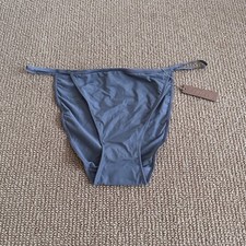 Skims Grey Fits Everybody String Bikini, Size 4X NWT