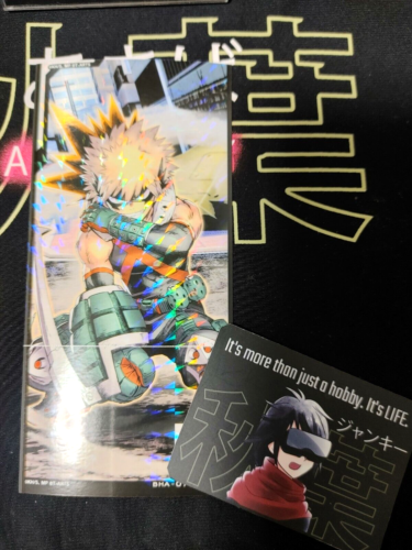 My Hero Academia Heroes Battle Rush Card Bakugo BHA-07-032-R Japan - Picture 1 of 4