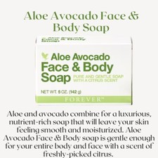 aloe Avocado face Body Soap