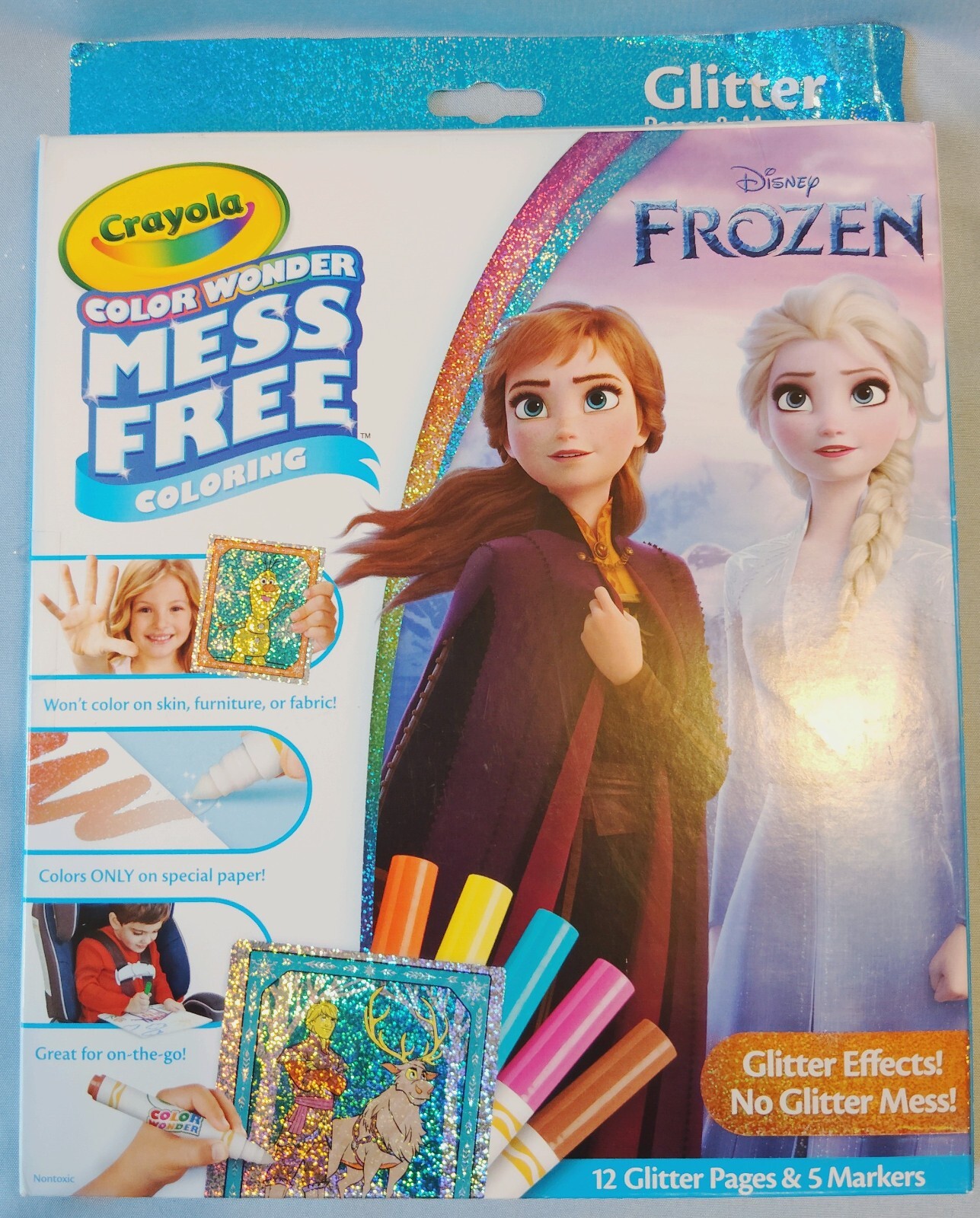Crayola Disney Frozen Coloring Book Color Wonder Mess Free  