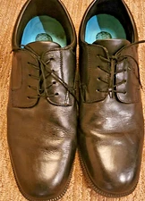 Rockport Black Men's Oxford Hydro-Shield Waterproof Leather Tru Size 12