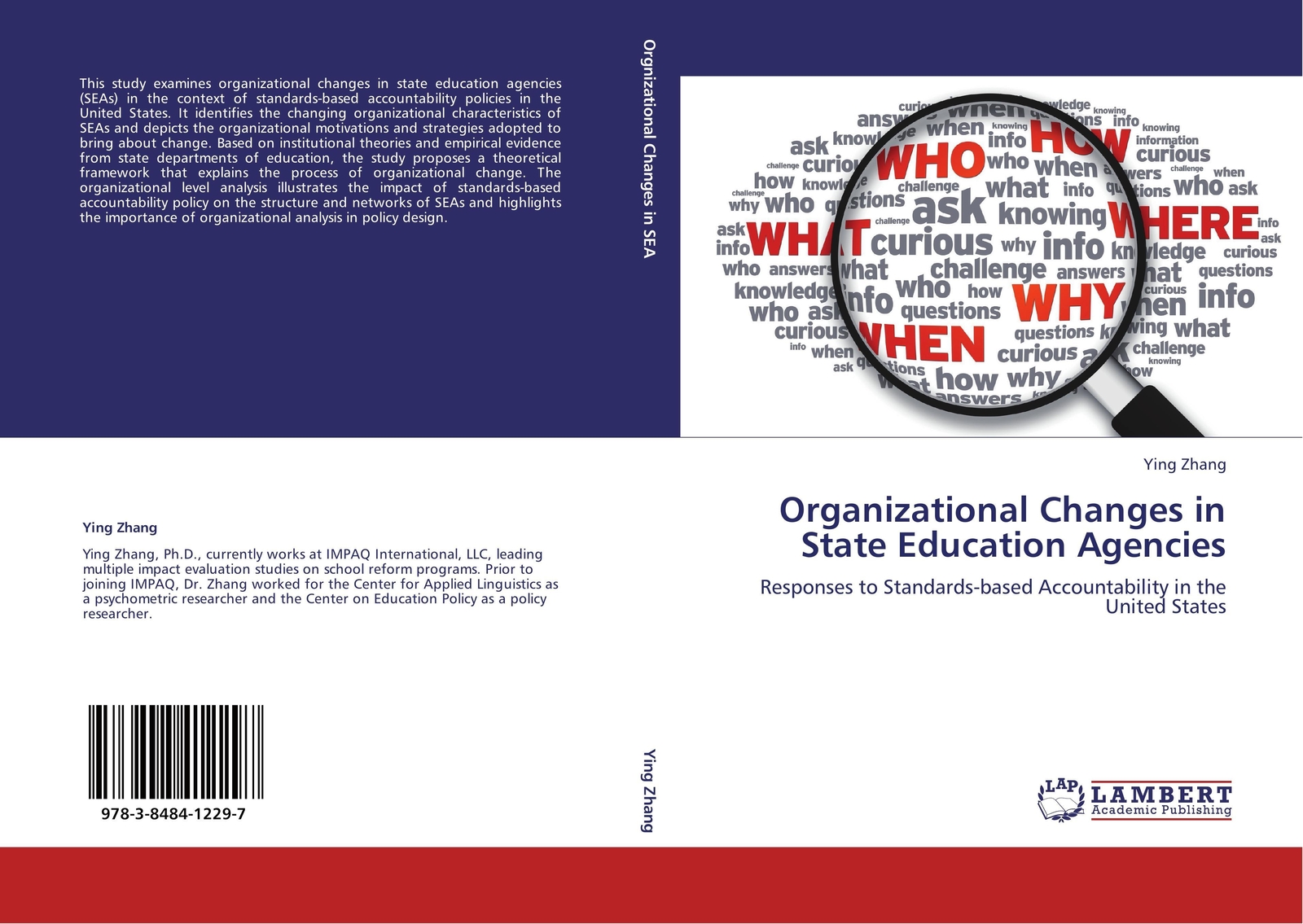 Thumbnail - Ying Zhang | Organizational Changes In State Education Agencies |