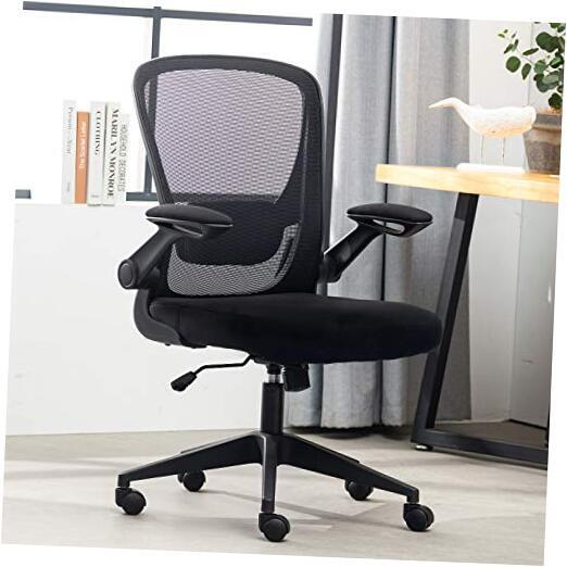 Ergonomic Mesh Mid Back Black Home Office Desk Chair