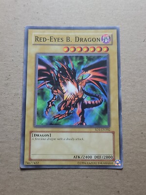 Red-Eyes B. Dragon - SD1-EN002 - Unlimited - YuGiOh-HP | eBay