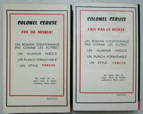 Lot de 2 romans Espionnage : Un espion pour T.E.D. & Une proie pour l'épervier - Picture 3 of 3