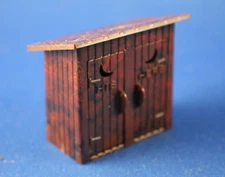 Plasticville - O-O27 - #SA-9 - 1 Original vintage Outhouse - Excellent Condition