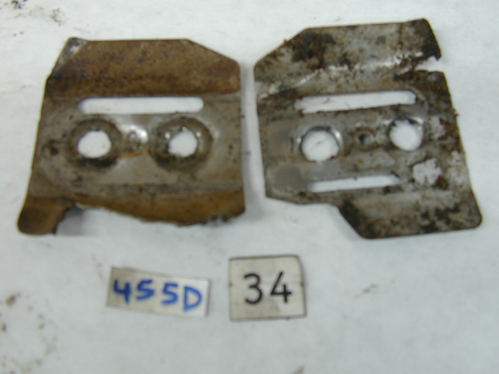 John Deere J3816R Chainsaw OEM Guide Plate eBay