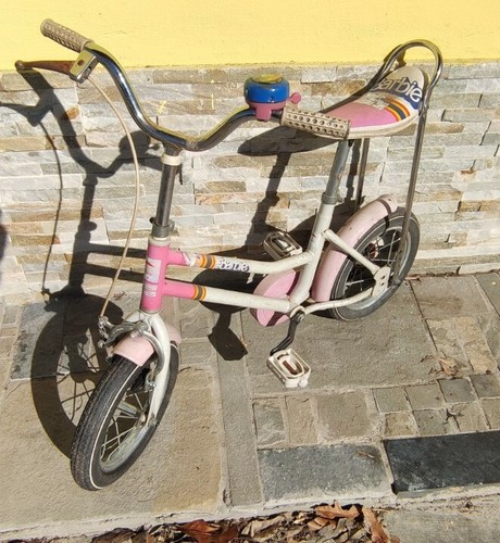 BICI RARA BAMBINO BAMBINA VINTAGE BARBIE MATTEL CROSS STYLE SALTAFOSS | eBay