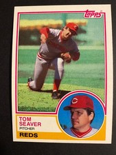 1983 Topps #580 Tom Seaver Cincinnati Reds--(NM++)   FREE DELIVERY