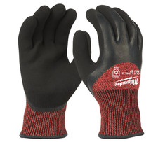 Milwaukee Work Gloves Cut Level 3 Size 8/M Thermal