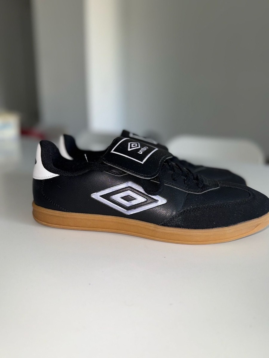 Umbro Sala II Indoor Soccer Futsal Shoes Black Gum Sole | eBay