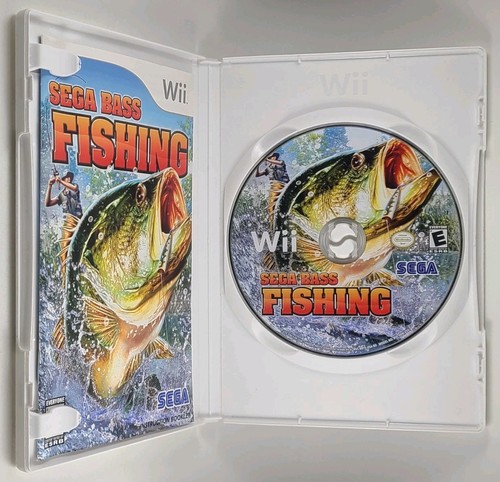2 Game Lot Fishing Master Sega Bass Fishing (Nintendo Wii, Wii U) *Complete* - Picture 11 of 11