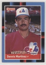 1988 Donruss Dennis Martinez (Solid Blue Upper Right Corner) #549 0m2c