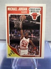 1989-90 Fleer Michael Jordan #21 Chicago Bulls Scoring Avg. Ldr. Basketball Read