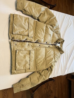 VTG Europa Norx Tan Down Feather Puffer Jacket Made in Taiwan