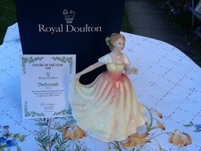 Royal Doulton Collectable Figurine of The Year with Original Box Deborah 1995